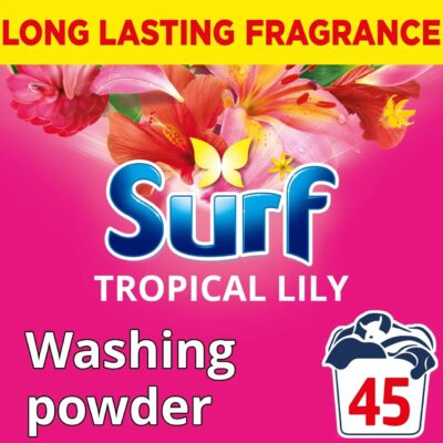 Surf Tropical Lily Laundry Washing Powder 45Washes -2.25kg